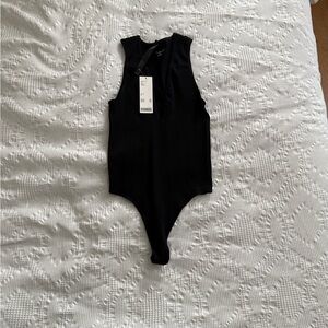 Urban Outfitters Black Sleeveless Bodysuit